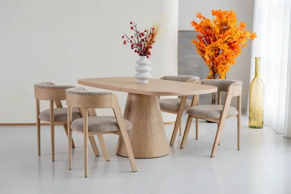 eetkamerstoel Odessa | Natural | Taupe