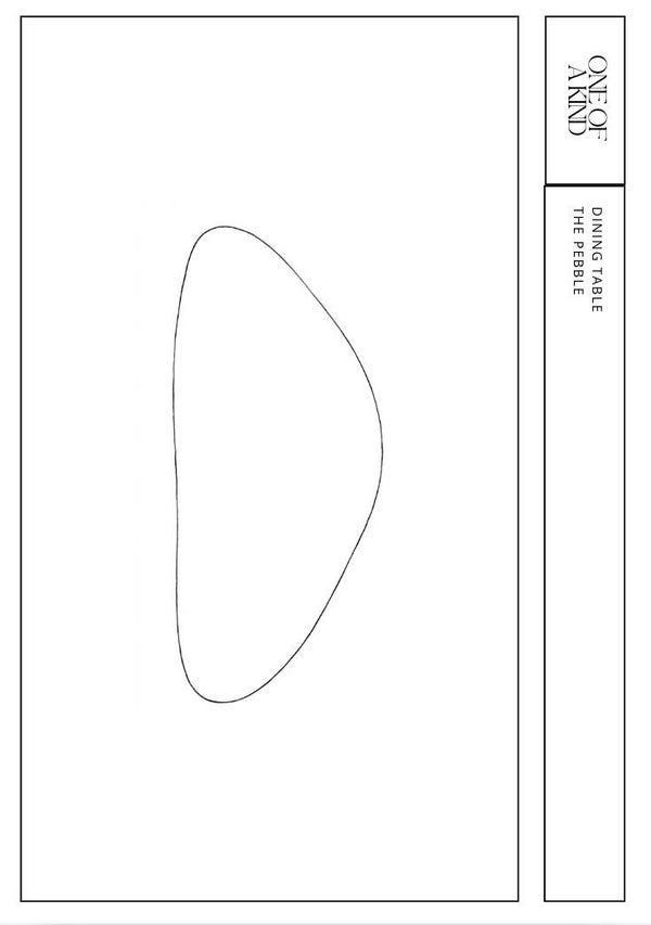 Dining table PEBBLE