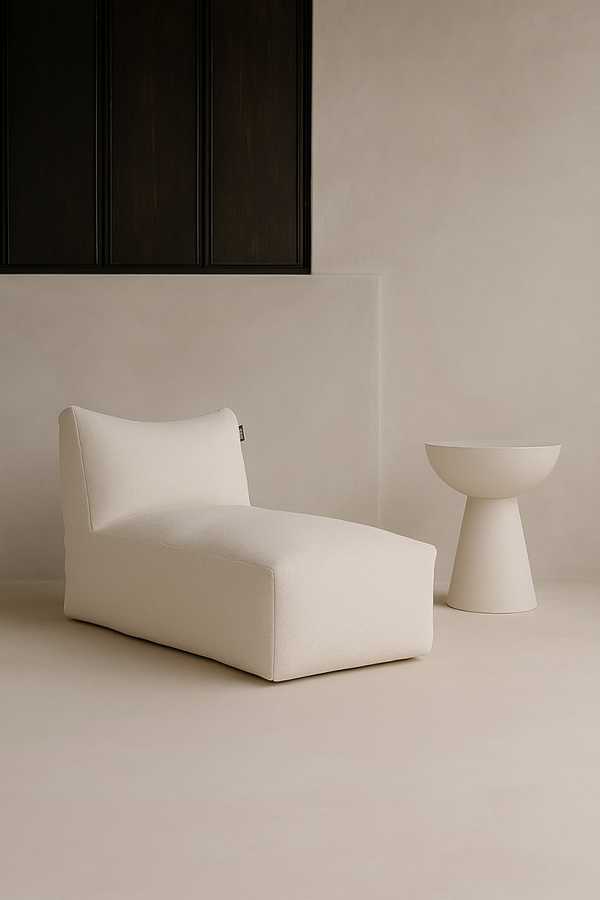 Boho Long Chair Beige