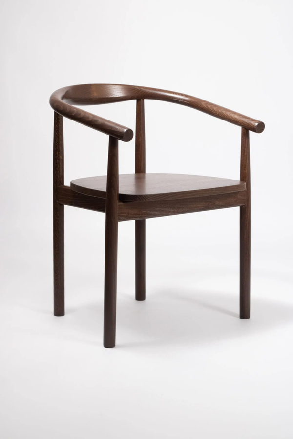 Eetkamerstoel Calm | Walnoot | Eikenhout