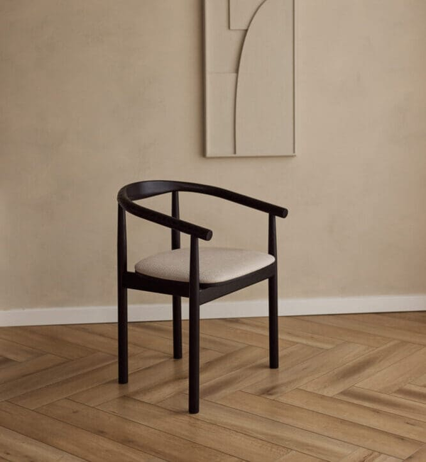 Japandi Eetkamerstoel Calm | Black