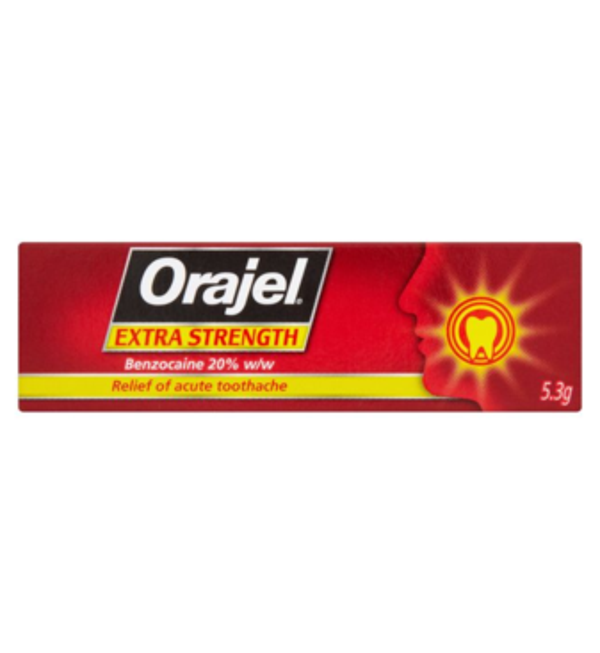 Orajel Gel for Toothache & Mouth Ulcer Pain Relief