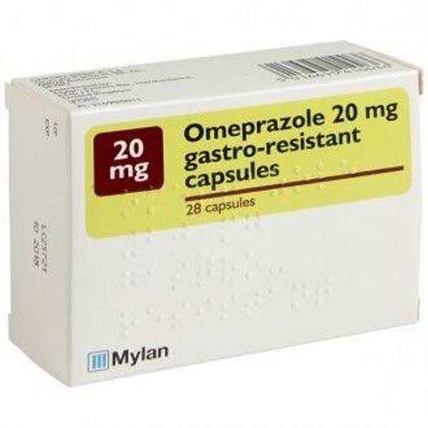 Omeprazole 20mg Capsules for Heartburn & Acid Reflux