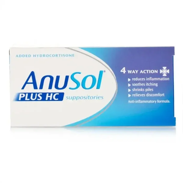 Anusol HC Suppositories for Internal Haemorrhoids