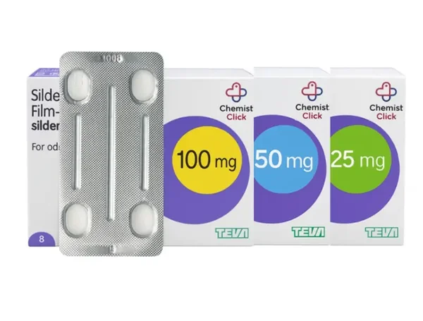 Sildenafil 50mg Tablets for Erectile Dysfunction