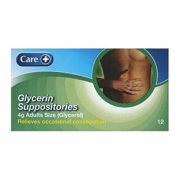 Glycerol Suppositories for Constipation Relief