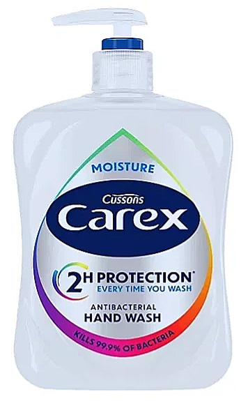 CAREX MOISTURE ANTIBACTERIAL HAND WASH 500ML