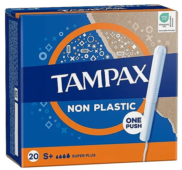 Tampax non plastic Super Plus Tampons (20)