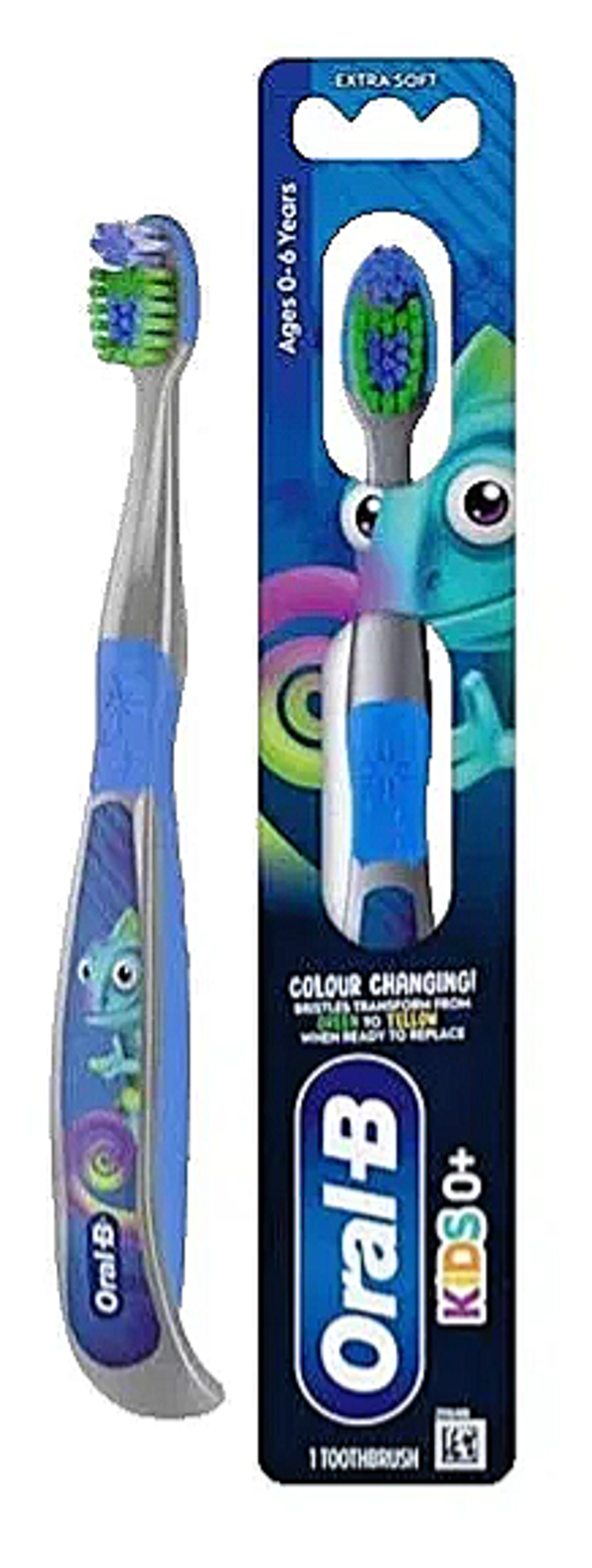 Oral-B Kids 0+ Toothbrush Extra Soft Bristles 0-6 Years