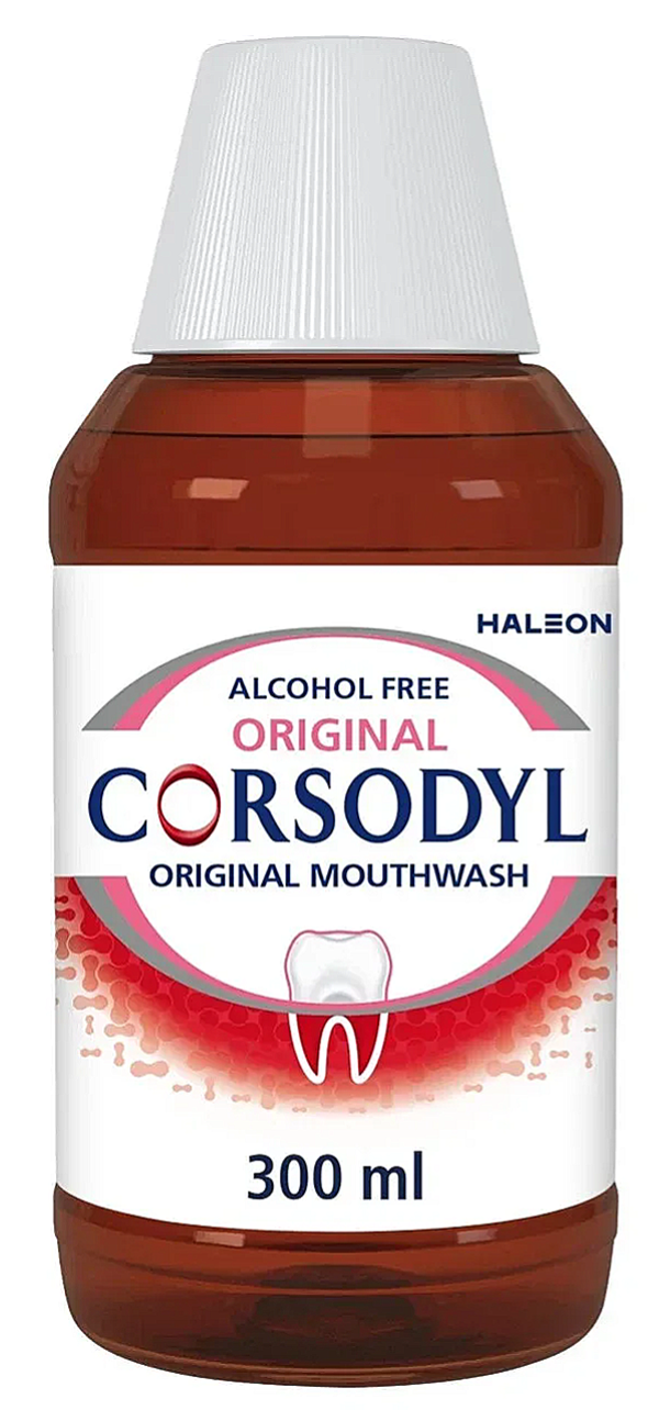Corsodyl Original Mouthwash Alcohol Free 300ml | Free Tracked Delivery
