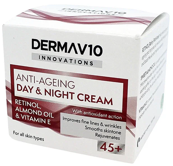DermaV10 Anti-Ageing Day & Night Cream