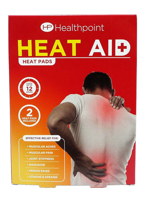 Heat Aid Self Warming Pad 2 Pack