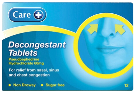 Care Decongestant Tablets