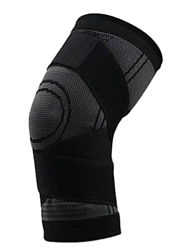 1PC Sports Knee Pad Men Pressurized Elastic Knee Support Brace