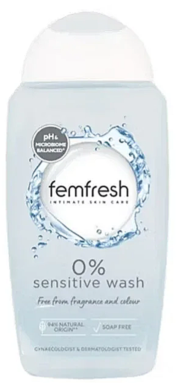 Femfresh 0% Sensitive Intimate Wash 250 ml