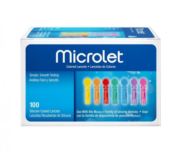 Microlet Lancets for Blood Glucose Testing