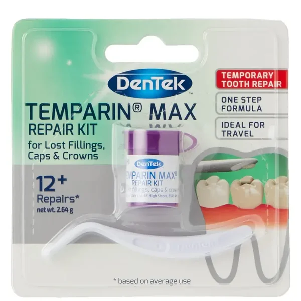 Dentek Temparin MAX TEMP REPAIR KIT FILLING 12+