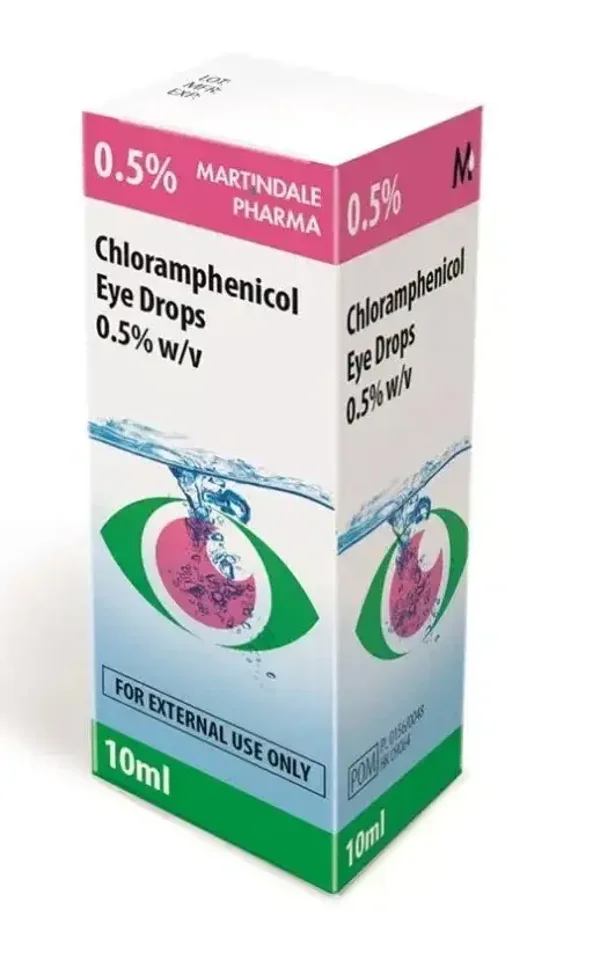 Chloramphenicol Eye Drops for Bacterial Conjunctivitis