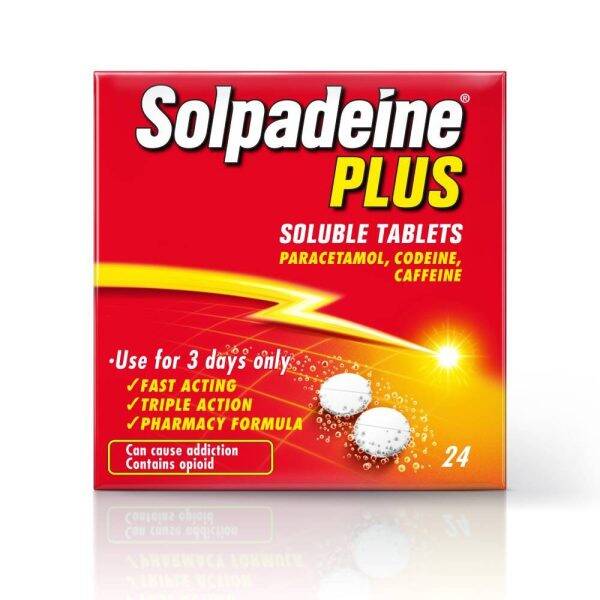 Solpadeine Plus Soluble Tablets for Pain Relief
