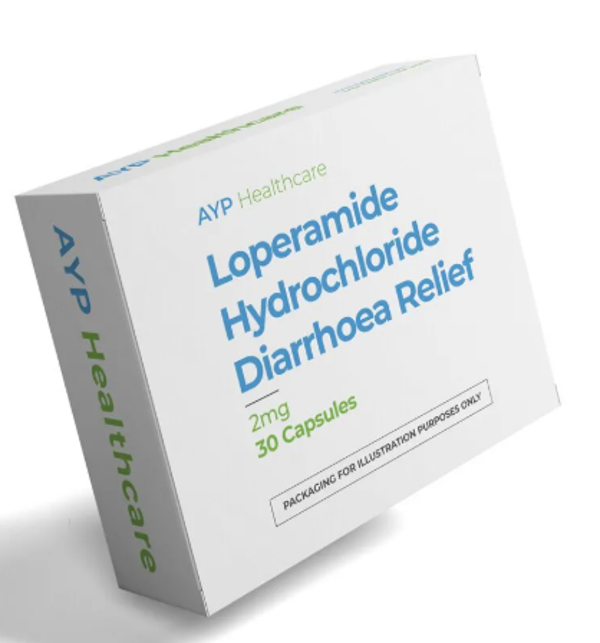 Loperamide 2mg Capsules for Acute Diarrhoea
