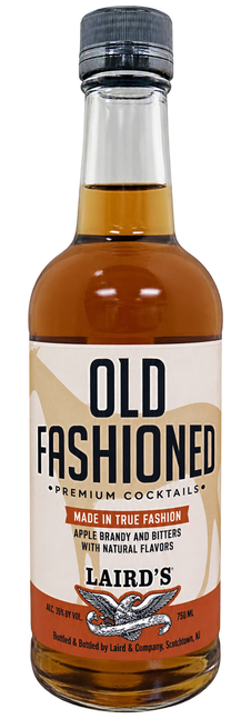 Laird's Old Fashioned RTD bottle