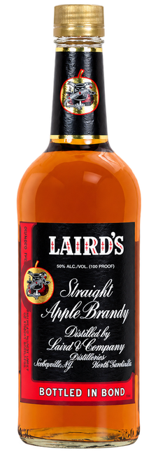 Laird's Straight Apple Brandy Bottled in Bond