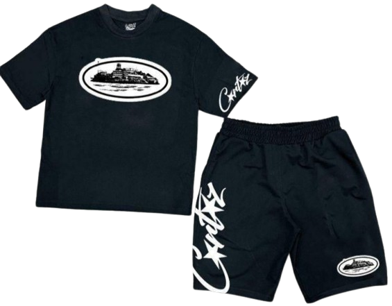 Chandal Corteiz Completo Negro