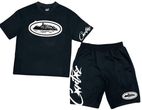 Chandal Corteiz Completo Negro