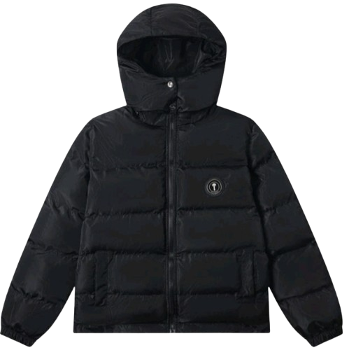 Abrigo Trapstar  Negro (Logo Pequeño)