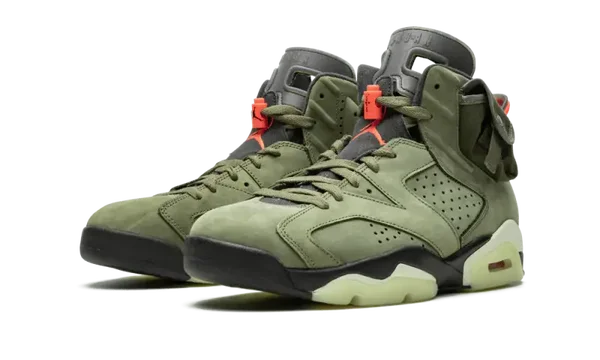 Jordan Retro 6 Travis Scott Verdes