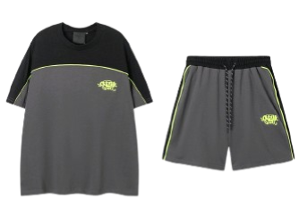 Chandal SynaWorld Negro y Verde