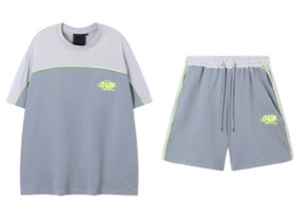 Chandal SynaWorld Gris y Azul