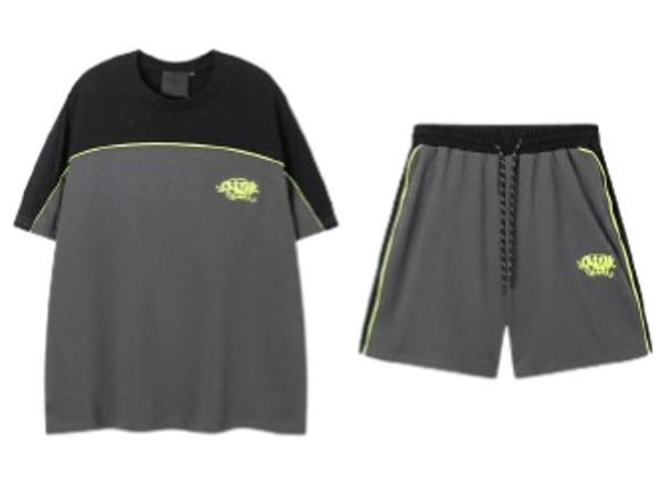 Chandal SynaWorld Negro y Verde