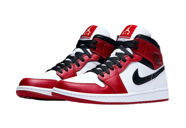 Jordan Retro 1 Blanco y Rojo