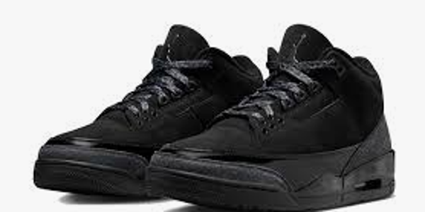Jordan Retro 3 Negras
