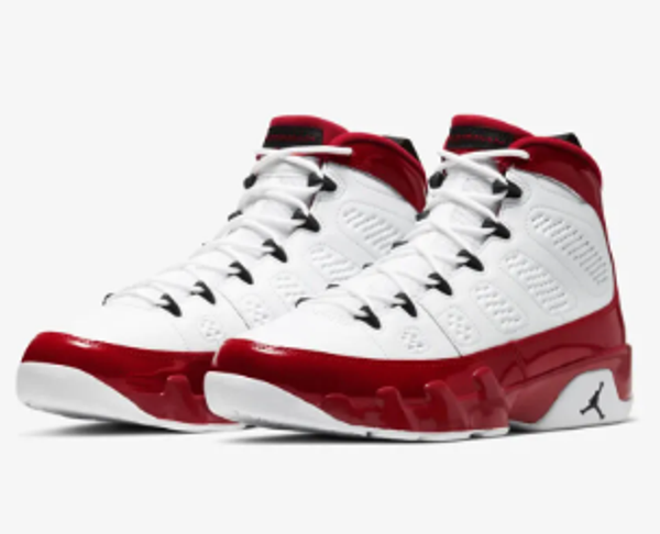 Air Jordan 9 Retro White Gym Red