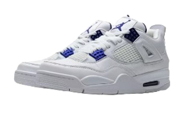 Jordan Retro 4 Blue Metallic