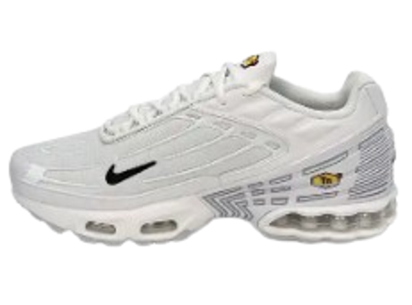 Nike Air Max Plus Blncas Logo Negro