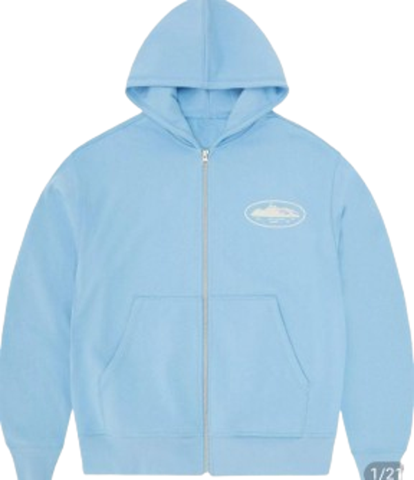 Chaqueta Corteiz Azul Clarito