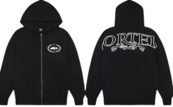 Sudadera Corteiz Negra Chandal