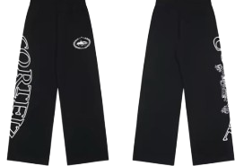 Pantalón Corteiz Negro Chandal