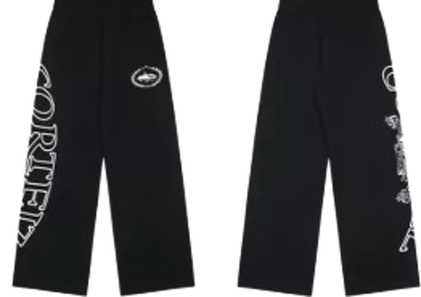 Pantalón Corteiz Negro Chandal