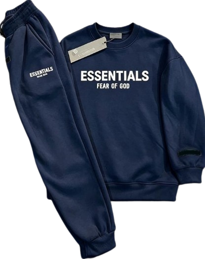 Chandal Essentials Azul Oscuro