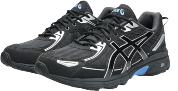 Asics Gel Venture 6 Negro y Azul