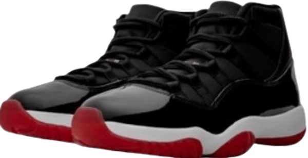 Jordan 11 Negras y Rojas
