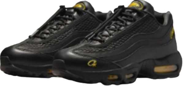 Air Max 95 x Corteiz Negra y Amarilla