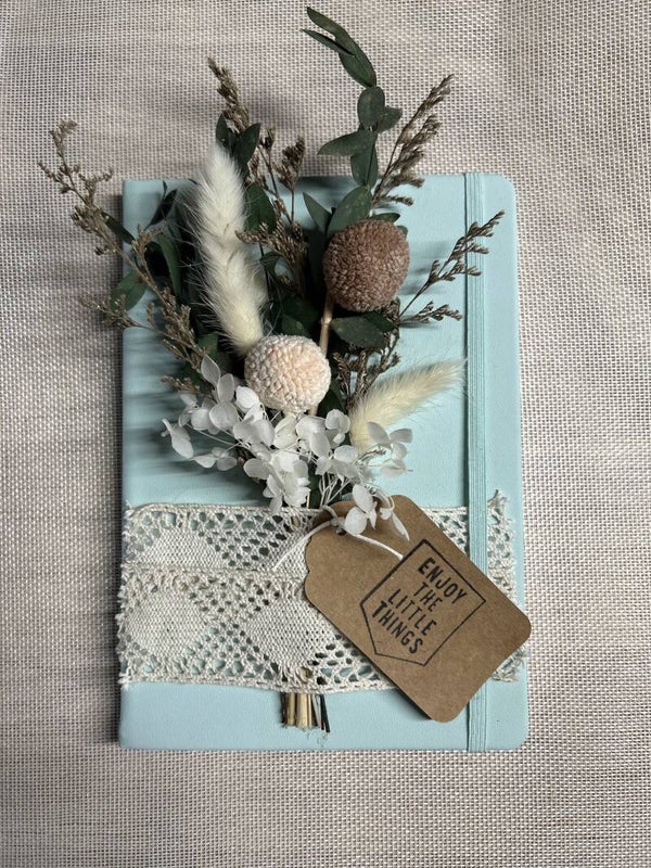 Dried flower journal