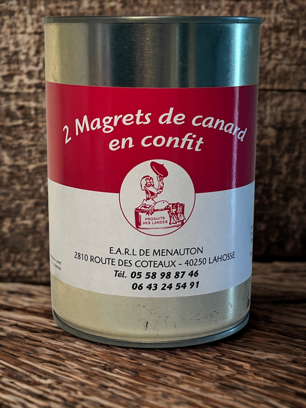 Confit de canard - 2 Magrets