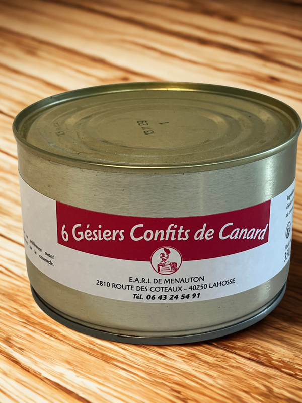 Gésier de canard (6) - Boîte 320gr