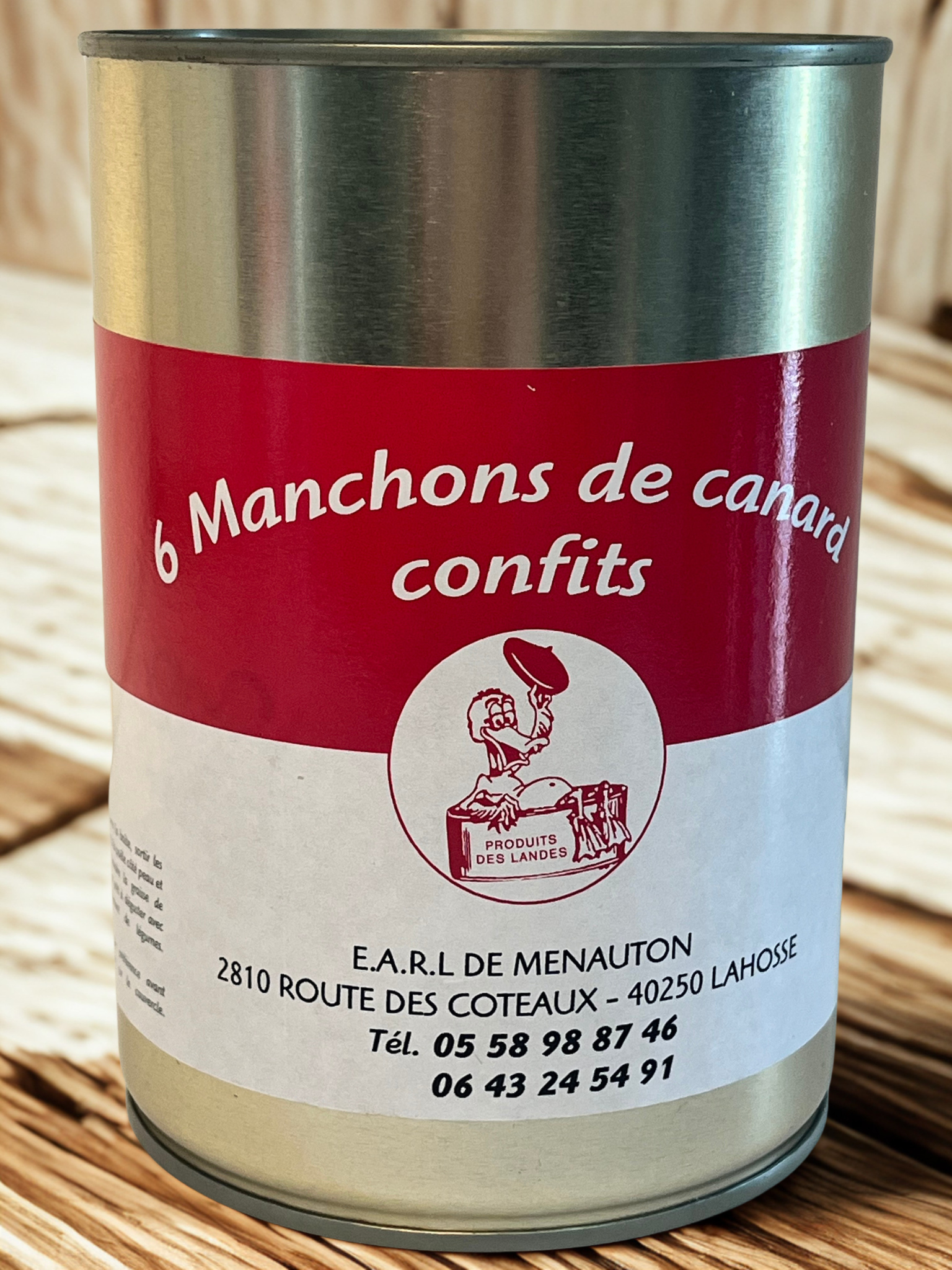Confit de canard - 6 Manchons